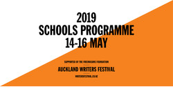 2019 Schools Programme - dates and first authors announced!